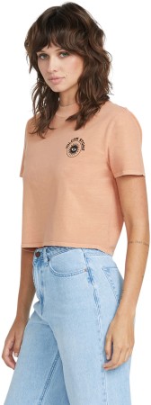 DIAL CROP T-Shirt 2025 sand brown 