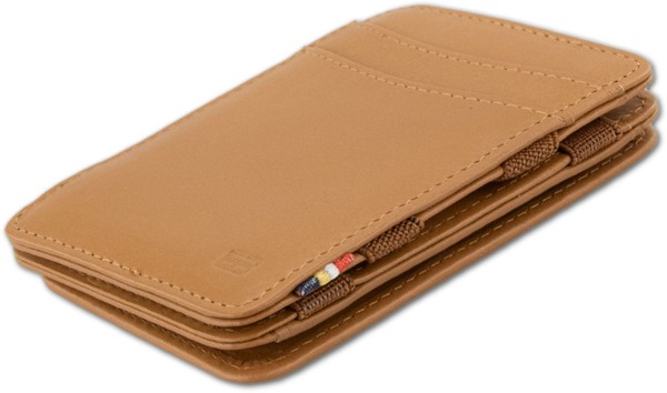 URBAN MAGIC COIN WALLET RFID cognac 