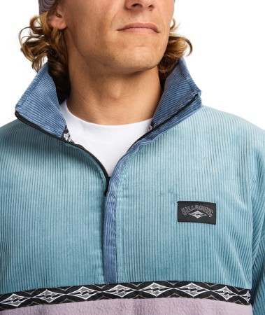 SPACE LOBSTER Fleece 2026 washed blue 