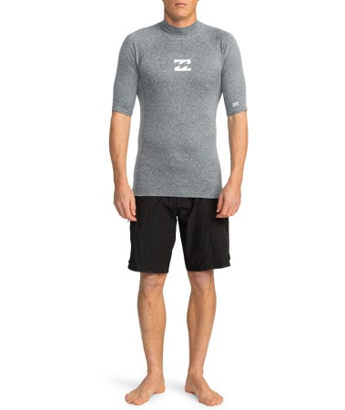WAVES ALL DAY SS Lycra 2025 dark grey heather 