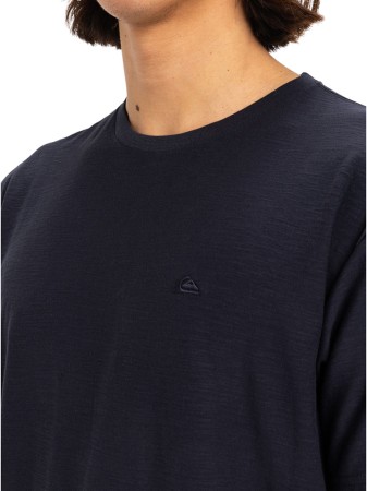 SLUB ROUND NECK T-Shirt 2025 dark navy 