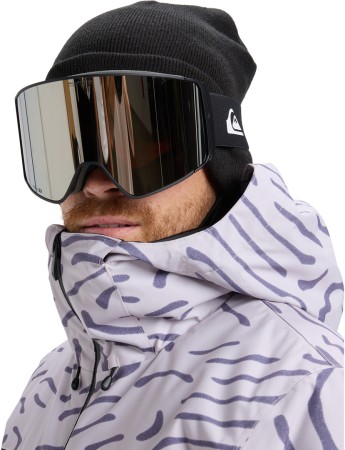 STORM MG Schneebrille 2026 black/ black clux ml silver 