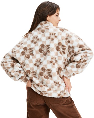 JIVE TALKING BONDED Fleece 2026 egret hibi square S