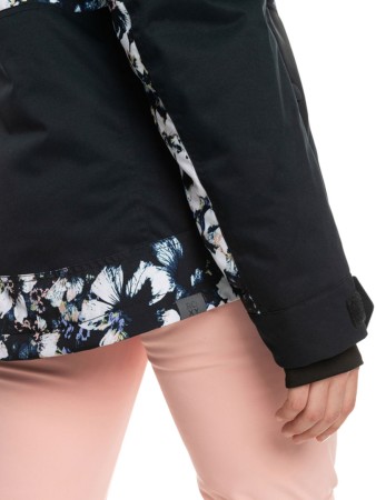 PRESENCE PARKA Jacket 2023 true black black flowers 