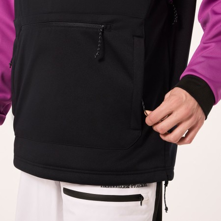 TNP NOSE GRAB SOFTSHELL Hoodie 2024 black/ultra purple 