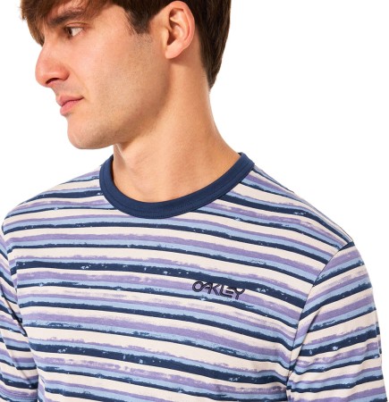 BLURRED STRIPE T-Shirt 2024 mc blue 