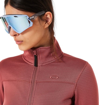 WOMENS CANOPY FULL ZIP Fleece 2026 rosewood 
