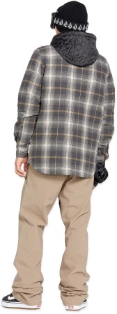 INSULATED RIDING FLANNEL Jacket 2025 stone 