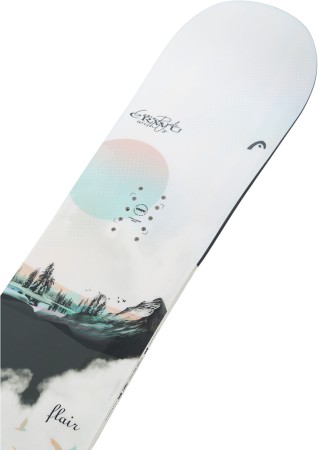 FLAIR Snowboard 2025 leaf 