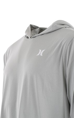 EVERYDAY HYBRID HOODED LS Lycra 2024 light stone grey 