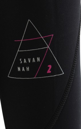 SAVANNAH BACK ZIP 2MM Full Suit 2019 