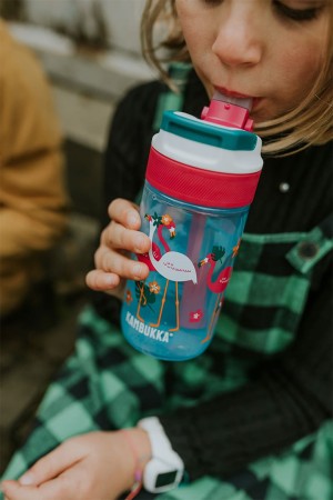 LAGOON 400ML Trinkflasche 2026 blue flamingo 