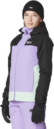 SEADY Jacket 2025 black paisley purple siltgreen 