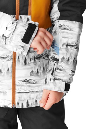 DAUMY Jacket 2025 black mood print honey 