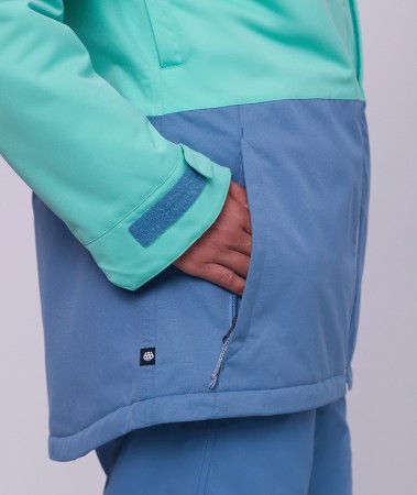 ATHENA INSULATED Jacket 2024 spearmint colorblock 