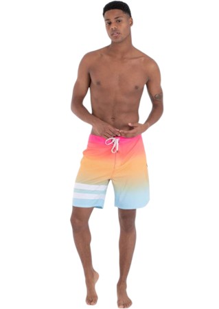 PHANTOM BLOCK PARTY 18 Boardshort 2025 nectarine 2 34