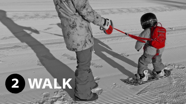 THE ONE SNOW KIDS Safetyleash 2024 blue 