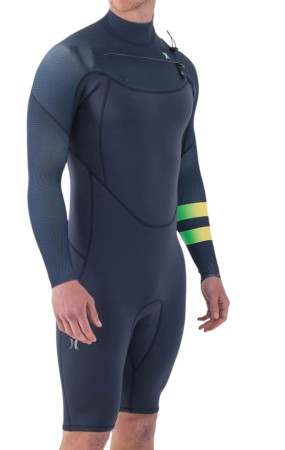 AIR TOLEDO 2/2 LS CHEST ZIP Shorty 2025 slate 