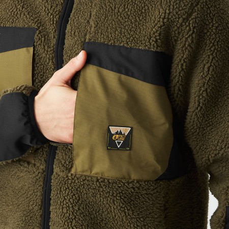 PMBTON ZIP FLEECE Zip Fleece 2026 tobacco black 