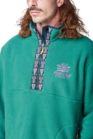 GAMVIK 1/4 ZIP Fleece 2025 bayberry 