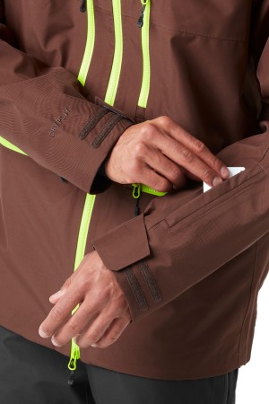 OZONN 3L Jacke 2025 chicory coffee 
