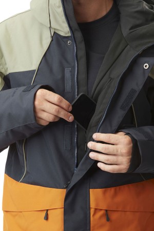 KENKO Jacke 2024 autumn maple/dark blue 