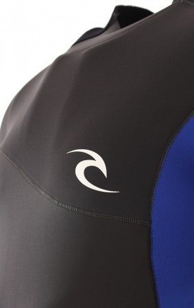 OMEGA 1.5MM BACK ZIP Shorty 2021 blue 