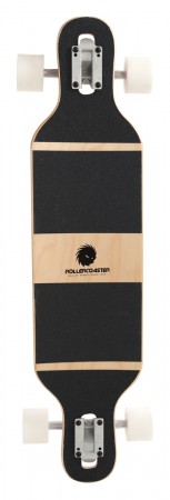 PALMS + STRIPES + FEATHERS THE ONE EDITION Drop Through Longboard 