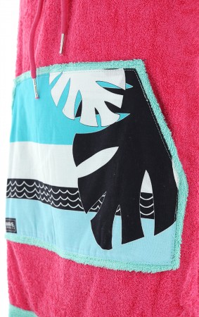 PINK WAVE Poncho 2025 pink 