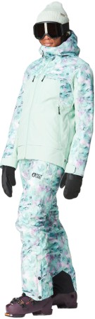 EXA Jacke 2025 blurry water silt green 