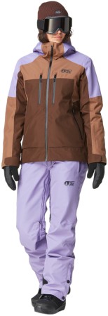 EXA Jacke 2025 paisley cocoa chicory 
