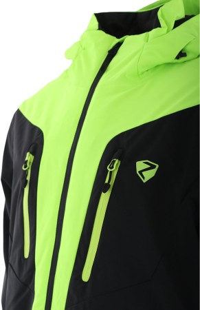 PINTER Jacke 2024 black/neon green 