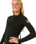 Product image 6 of the product “WOMENS DAWN PATROL 2/2 LS Shorty 2026 black 8”