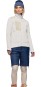 Artikelbild 6 des Artikels “TROLLVEGGEN WARM3 WOMEN Zip Fleece 2027 whisper white/oatmeal M“