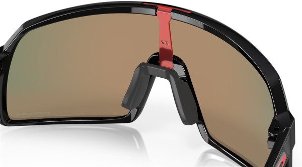 SUTRO S Sonnenbrille polished black/prizm ruby 