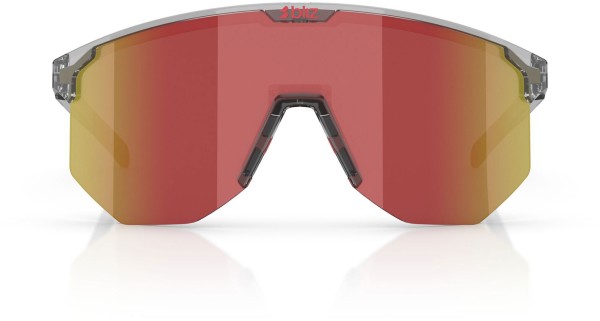HERO Sonnenbrille 2026 transparent dark grey/red 