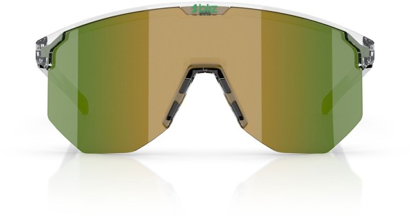 HERO Sunglasses 2026 transparent white/green 