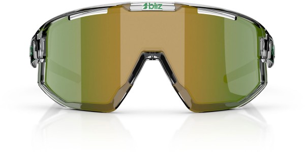 FUSION SMALL Sonnenbrille 2026 transparent white/green 