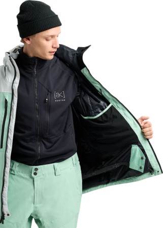 AK GORE TEX SWASH Jacke 2026 grey cloud/soft sage/true black 