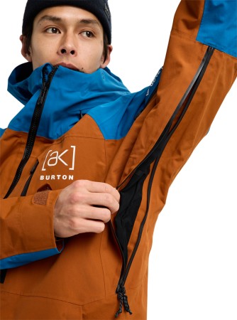 AK GORE TEX CYCLIC Jacket 2026 chestnut brown/blue teal 