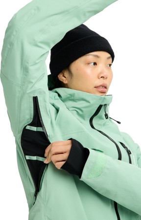 WOMEN AK GORE TEX EMBARK Jacke 2026 soft sage 