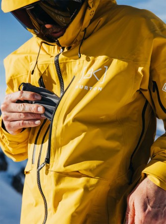 AK GORE TEX HOVER STRETCH Jacke 2025 goldenrod 