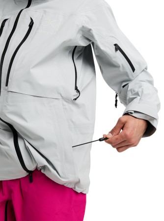 AK GORE TEX HOVER 3L Jacke 2026 grey cloud 