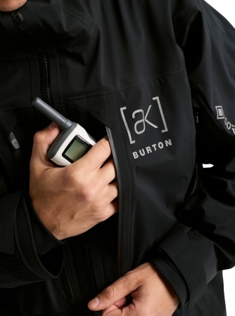 AK GORE TEX HOVER 3L Jacket 2026 true black 