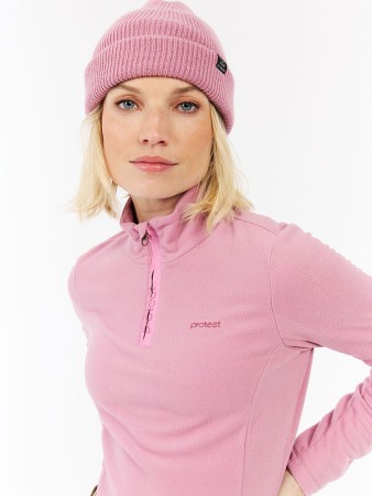 PRTREMUTEZ 1/4 ZIP Fleece 2026 vintage pink 