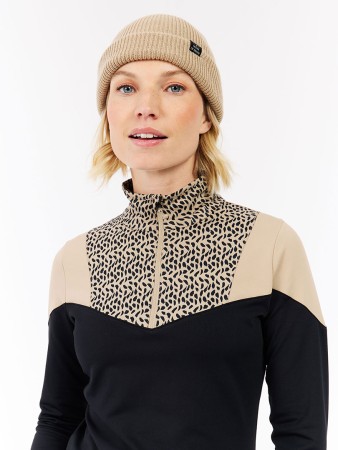 PRTJELISA 1/4 ZIP Fleece 2026 true black 