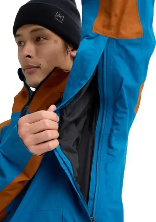 AK GORE TEX VELOCITY ANORAK Jacke 2026 blue teal/chestnut brown 
