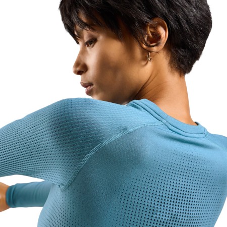 PERFORMANCE WARM ECO WOMEN Longsleeve 2025 provincial blue 
