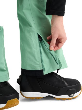 WOMEN AK GORE TEX SUMMIT INSULATED Hose 2026 soft sage 