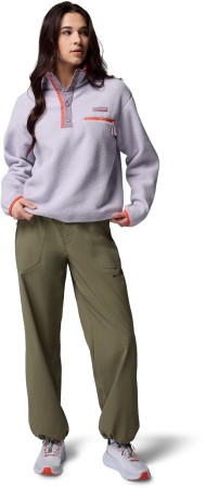 HELVETIA II CROPPED WOMEN Fleece 2026 lavender pearl/shale purple/zing 